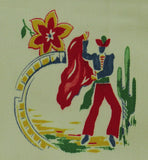 Home Beautiful - Mexico - Cloth and 8 Napkins