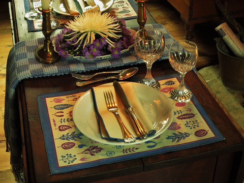 A Virginia Zito Design - 4 Placemats with Napkins