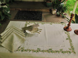 Leacock Ivy and Lace - Cloth and 4 Napkins