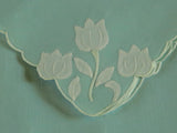 Appliqued Tulips - 4 Placemats and Napkins