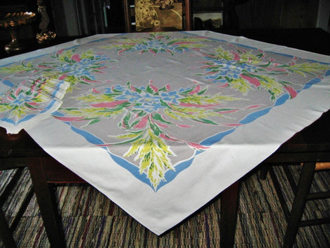 Tropics and Orchids - Cloth and 6 Napkins