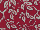 Cherries on the Linen Card Table Set - Cloth and 4 Napkins