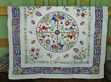 Maypole Card Table Set - Cloth and 4 Napkins