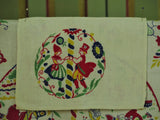 Maypole Card Table Set - Cloth and 4 Napkins