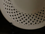 White Porcelain Strawberry Lattice Bowl