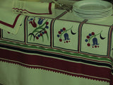 Pride of Flanders "Bloomberry" I - Cloth and 12 Napkins