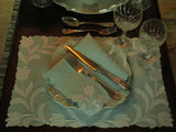 Appliqued Tulips - 4 Placemats and Napkins