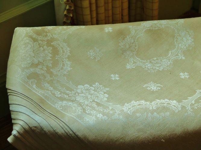 French Double Damask Linen